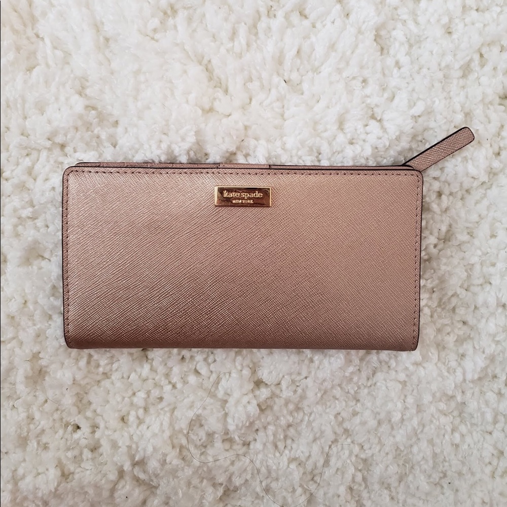 Kate Spade Rose Gold Wallet